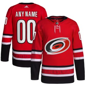 Carolina Hurricanes tröja Customized Adidas 2023-24 Röd Tredje Authentic - NHL Tröjor Herr